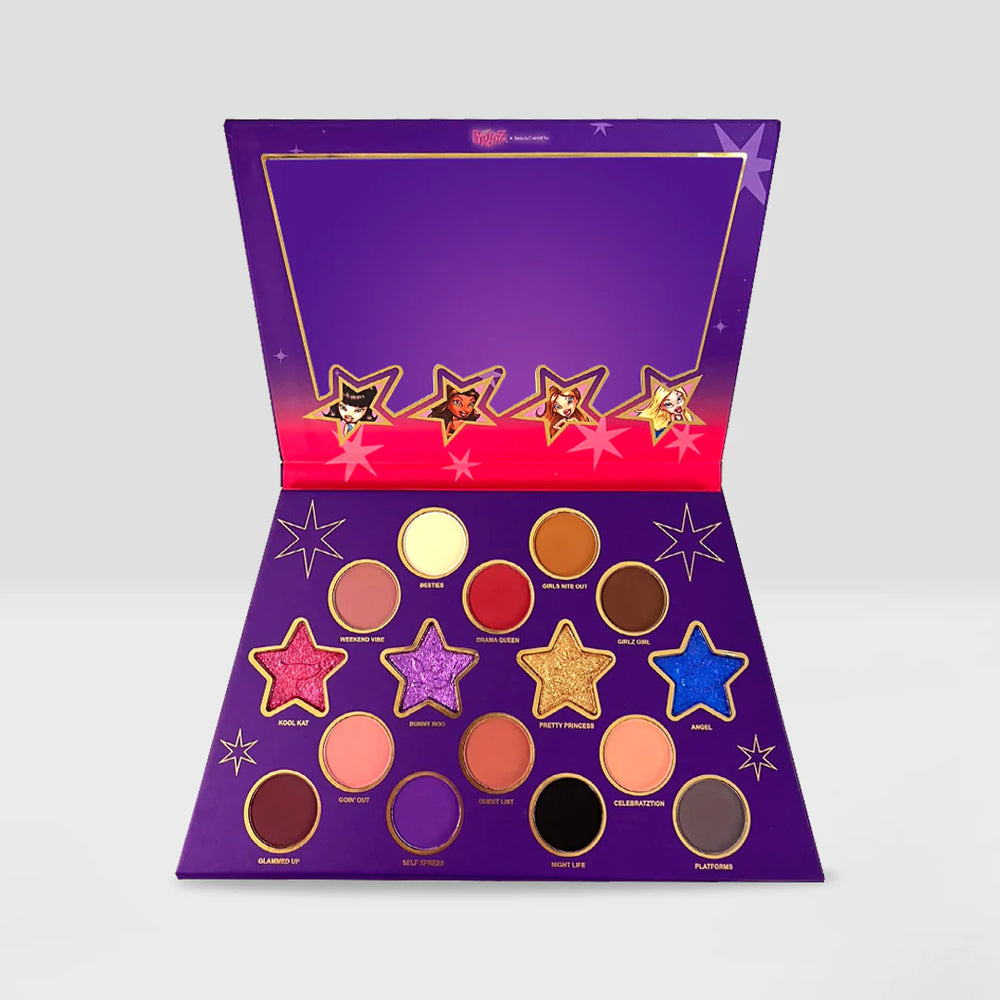 Eyes-Beauty Creations Bratz Girls Nite Out Eyeshadow Palette #BGN-SP