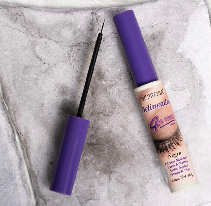 Eyes-Prosa Black Eyeliner (Purple Top)