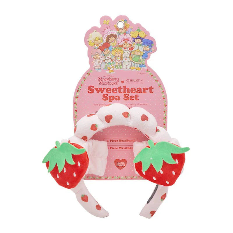 Novelties-Celavi Strawberry Shortcake Sweetheart Spa Set