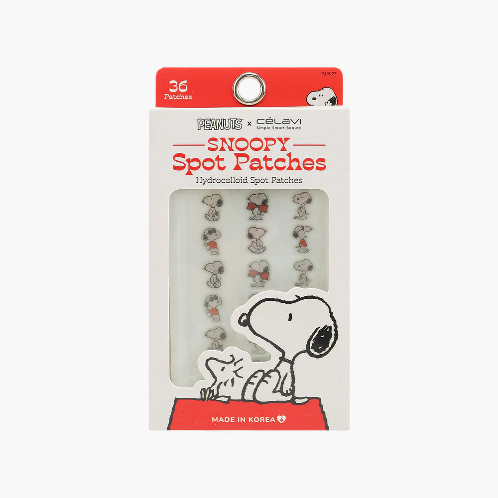 Skincare-Celavi x Peanuts 36pc Snoopy Spot Pimple Patches