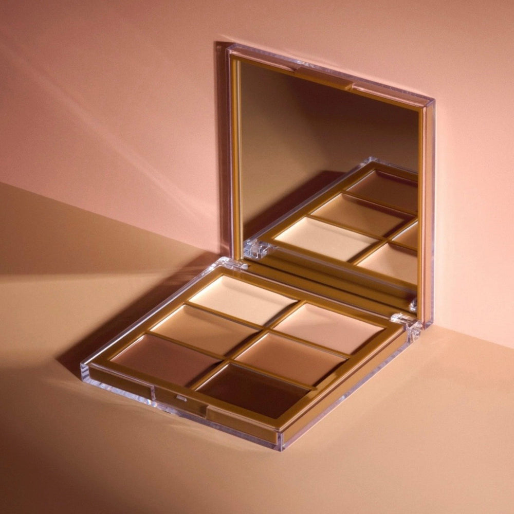 Face-Beauty Creations Snatchural Bronze Palette + Brush Set