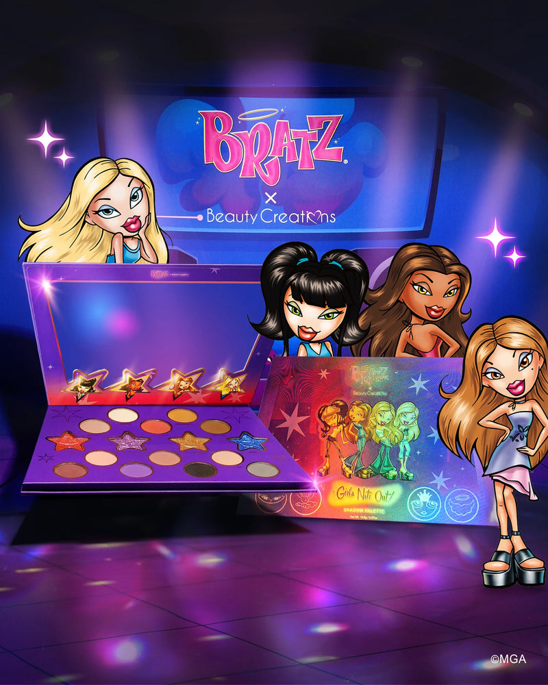 Eyes-Beauty Creations Bratz Girls Nite Out Eyeshadow Palette #BGN-SP