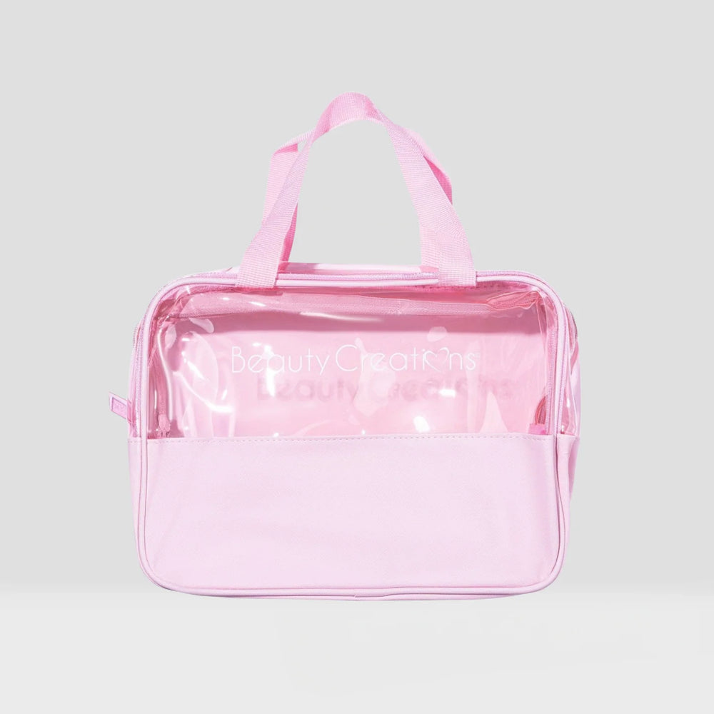 Makeup Bags-Beauty Creations Clear Large Cosmetic Bag BCCPB1