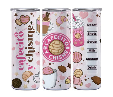 Cafecito y Chisme Tumbler